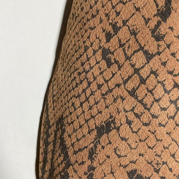 Universal Thread Brown Snake Print Hobo Bag - Picture 5 of 12